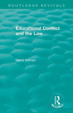 Educational Conflict and the Law (1986) - Milman, David