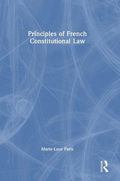 Cover Principles of French Constitutional Law