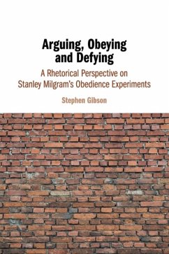 Arguing, Obeying and Defying - Gibson, Stephen (York St John University)
