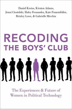 Recoding the Boys' Club - Kreiss, Daniel; Adams, Kirsten; Ciesielski, Jenni; Fernandez, Haley; Frauenfelder, Kate; Lowe, Brinley; Micchia, Gabrielle