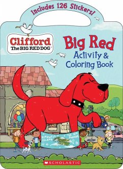 Big Red Activity & Coloring Book (Clifford the Big Red Dog) - Spinner, Cala