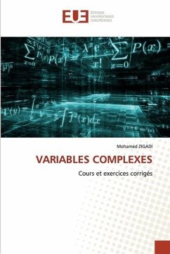 VARIABLES COMPLEXES - ZIGADI, Mohamed