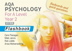 AQA Psychology for A Level Year 2 Flashbook: 2nd Edition - Flanagan, Cara; Jarvis, Matt; Liddle, Rob