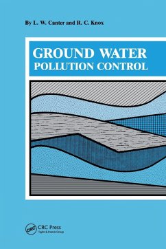 Ground Water Pollution Control - Canter, L W