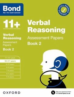 Bond 11+ Verbal Reasoning Assessment Papers 10-11 Years Book 2: For 11+ GL assessment and Entrance Exams - Bond 11+