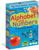 Alphabet and Numbers: 4 Activity Book Boxed Set with Stickers