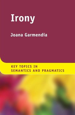 Irony - Garmendia, Joana (University of the Basque Country, Bilbao)