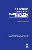 Teaching Plans for Handicapped Children