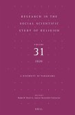 Research in the Social Scientific Study of Religion, Volume 31: A Diversity of Paradigms
