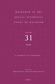 Research in the Social Scientific Study of Religion, Volume 31: A Diversity of Paradigms