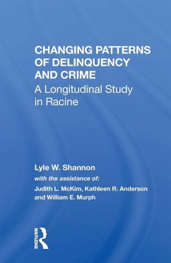 Changing Patterns Of Delinquency And Crime - Shannon, Lyle W