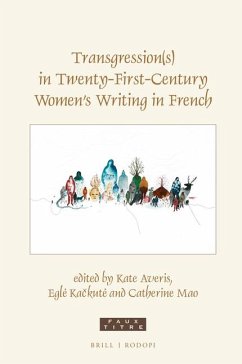 Cover Transgression(s) in Twenty-First-Century Women's Writing in French