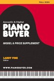 Piano Buyer Model & Price Supplement / Fall 2020