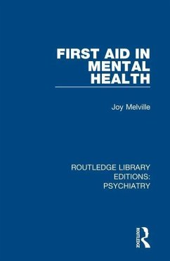 First Aid in Mental Health - Melville, Joy