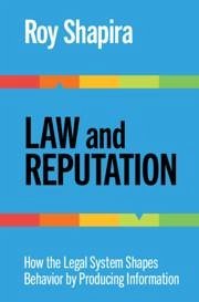 Law and Reputation - Shapira, Roy