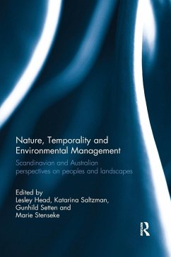 Nature, Temporality and Environmental Management