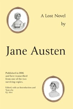 Jane Austen's Lost Novel - Austen, Jane