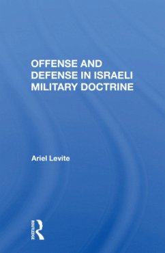 Cover Offense And Defense In Israeli Military Doctrine