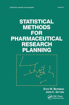 Statistical Methods for Pharmaceutical Research Planning - Bergman, S W
