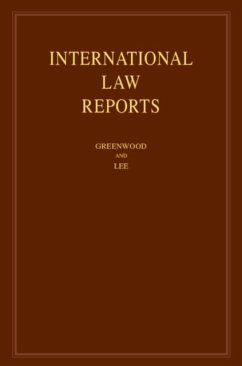 International Law Reports: Volume 189