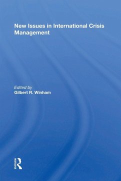 Cover New Issues In International Crisis Management