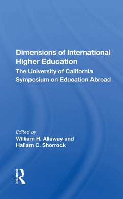 Dimensions of International Higher Education - Allaway, William H