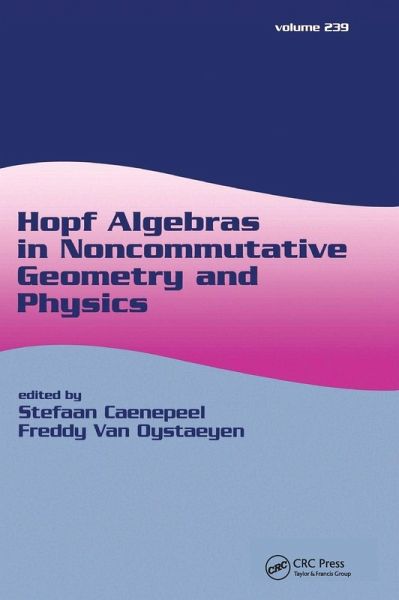 Hopf Algebras in Noncommutative Geometry and Physics Hopf Algebras in Noncommutative Geometry and Physics