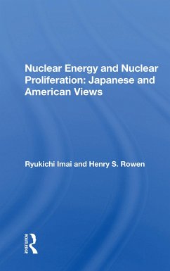 Nuclear Energy And Nuclear Proliferation - Imai, Ryukichi