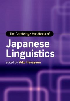 The Cambridge Handbook of Japanese Linguistics