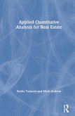 Applied Quantitative Analysis for Real Estate Applied Quantitative Analysis for Real Estate