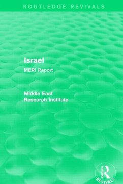 Israel (Routledge Revival) - Middle East Research Institute