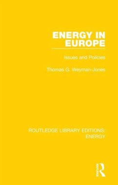 Energy in Europe - Weyman-Jones, Thomas G