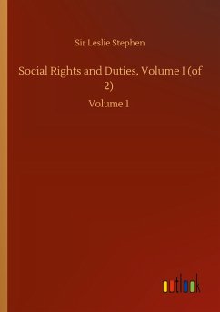 Cover Social Rights and Duties, Volume I (of 2)
