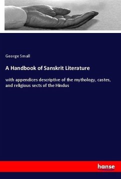 Cover A Handbook of Sanskrit Literature