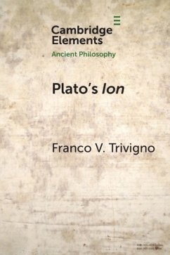 Plato's Ion - Trivigno, Franco V. (Universitetet i Oslo)