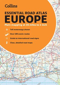 Collins Essential Road Atlas Europe - Collins Maps