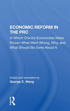 Economic Reform In The Prc - Borklund, C W