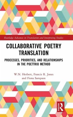 Collaborative Poetry Translation - Sampson, Fiona; Jones, Francis R.; Herbert, W. N.