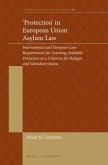 'Protection' in European Union Asylum Law: International and European Law Requirements for Assessing Available Protection as a Criterion for Refugee a