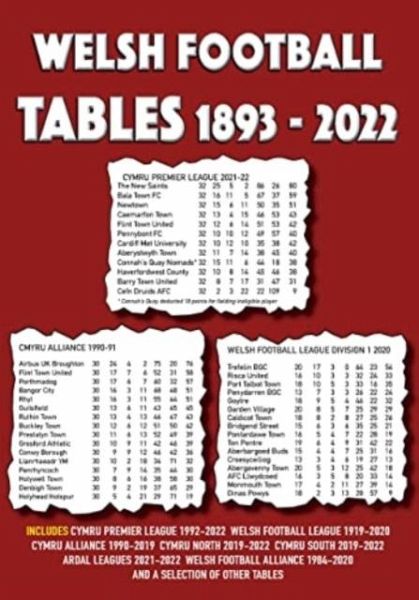 Welsh Football Tables 1893-2022 Welsh Football Tables 1893-2022