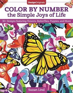 Cover Color by Number the Simple Joys of Life