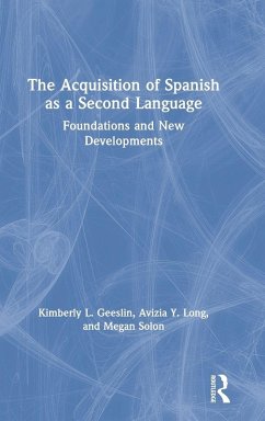 Cover The Acquisition of Spanish as a Second Language