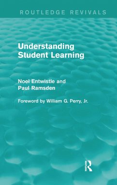 Understanding Student Learning (Routledge Revivals) - Entwistle, Noel; Ramsden, Paul