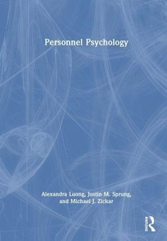 Personnel Psychology - Luong, Alexandra; Sprung, Justin M; Zickar, Michael J