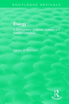 Routledge Revivals - Morrison, Denton E