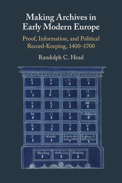 Cover Making Archives in Early Modern Europe