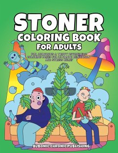 Cover Stoner Coloring Book for Adults