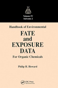 Handbook of Environmental Fate and Exposure Data for Organic Chemicals, Volume IV - Howard, Philip H