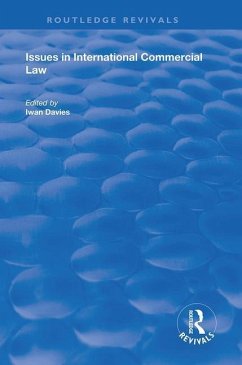 Issues in International Commercial Law