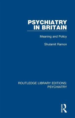 Psychiatry in Britain - Ramon, Shulamit